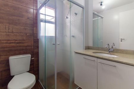 Banheiro de apartamento à venda com 1 quarto, 30m² em Vila Prudente, São Paulo