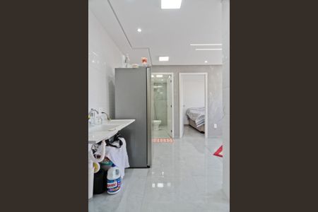 Apartamento à venda com 34m², 2 quartos e sem vaga Apartamento à venda com 34m², 2 quartos e sem vagaCozinha e Área de Serviço