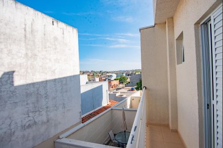 Casa de condomínio à venda com 80m², 2 quartos e 2 vagas Casa de condomínio à venda com 80m², 2 quartos e 2 vagasVaranda do Quarto 2