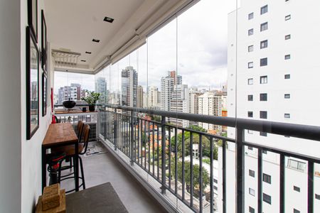 Varanda / Área de Serviço de apartamento à venda com 1 quarto, 47m² em Pompeia, São Paulo