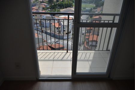 Varanda da Sala de apartamento para alugar com 2 quartos, 49m² em Parque Jaçatuba, Santo André