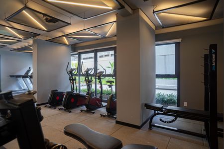 Studio à venda com 22m², 1 quarto e sem vaga Studio à venda com 22m², 1 quarto e sem vagaÁrea comum - Academia