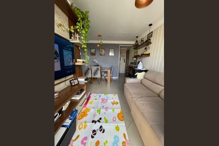 Sala de apartamento à venda com 3 quartos, 57m² em Paulicéia, São Bernardo do Campo