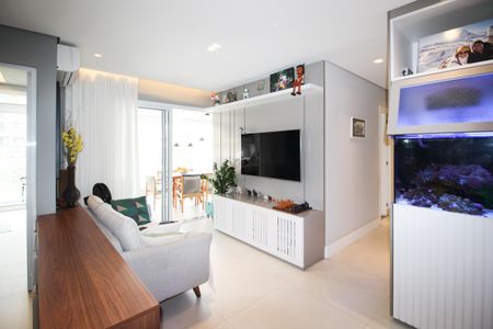 Sala de apartamento à venda com 3 quartos, 91m² em Moema, São Paulo