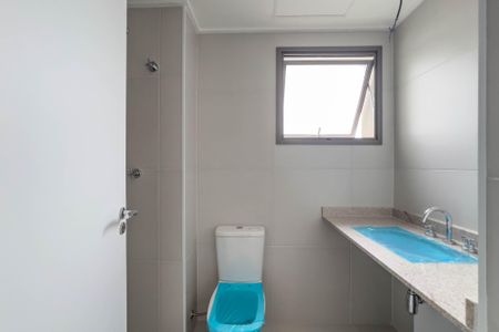 Banheiro Social de kitnet/studio à venda com 1 quarto, 22m² em Paraíso, São Paulo