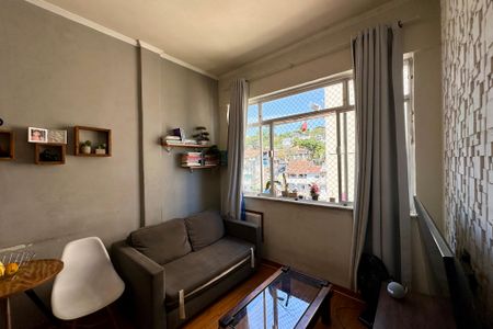Sala de apartamento à venda com 1 quarto, 37m² em Centro, Rio de Janeiro
