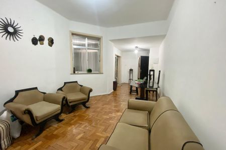 Sala  de apartamento à venda com 1 quarto, 110m² em Copacabana, Rio de Janeiro