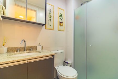 Apartamento à venda com 67m², 2 quartos e 1 vagaBanheiro da Suíte