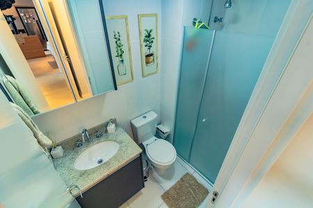 Apartamento à venda com 67m², 2 quartos e 1 vagaBanheiro da Suíte