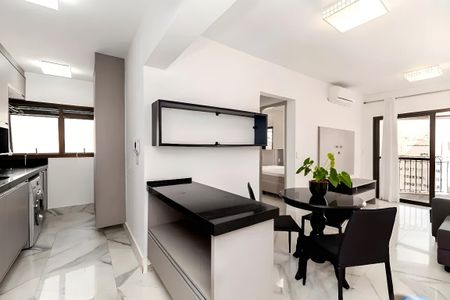Sala de apartamento para alugar com 1 quarto, 42m² em Itaim Bibi, São Paulo