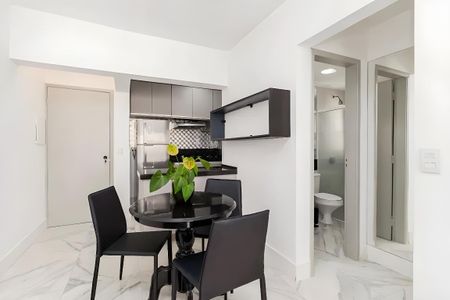 Sala de apartamento para alugar com 1 quarto, 42m² em Itaim Bibi, São Paulo