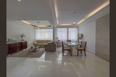 Sala de apartamento à venda com 4 quartos, 160m² em Carmo, Belo Horizonte