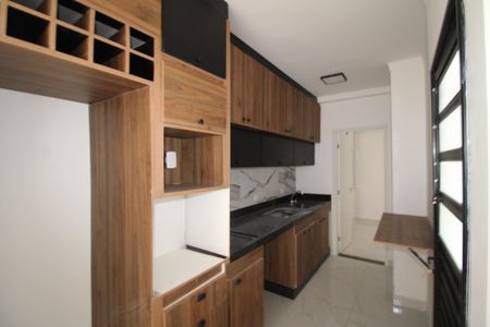Sala/Cozinha de apartamento para alugar com 1 quarto, 26m² em Vila Pauliceia, São Paulo