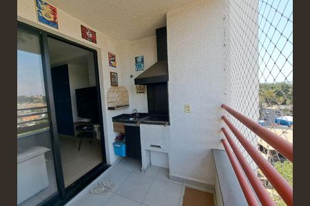 Varanda da Sala de apartamento à venda com 2 quartos, 50m² em Recanto das Rosas, Osasco
