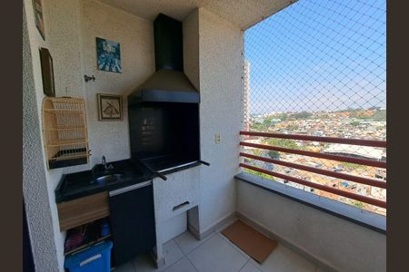 Varanda da Sala de apartamento à venda com 2 quartos, 50m² em Recanto das Rosas, Osasco