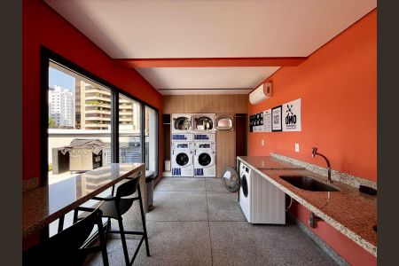 Apartamento para alugar com 40m², 1 quarto e 1 vaga Apartamento para alugar com 40m², 1 quarto e 1 vagaLavanderia