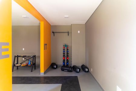 Apartamento para alugar com 32m², 2 quartos e sem vaga Apartamento para alugar com 32m², 2 quartos e sem vagaÁrea comum - Academia