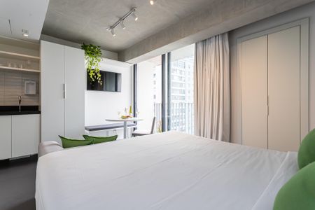 Studio de kitnet/studio para alugar com 1 quarto, 28m² em Jardim das Bandeiras, São Paulo
