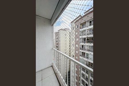 Varanda da Sala de apartamento para alugar com 2 quartos, 55m² em Brás, São Paulo