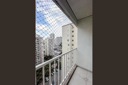 Varanda da Sala de apartamento para alugar com 2 quartos, 55m² em Brás, São Paulo