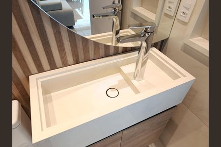 Apartamento à venda com 71m², 1 quarto e 1 vaga Apartamento à venda com 71m², 1 quarto e 1 vagaBanheiro social