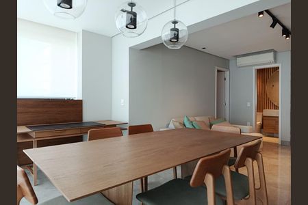 Sala de apartamento à venda com 1 quarto, 71m² em Pinheiros, São Paulo