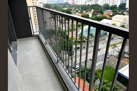 Varanda de apartamento para alugar com 1 quarto, 31m² em Santo Amaro, São Paulo