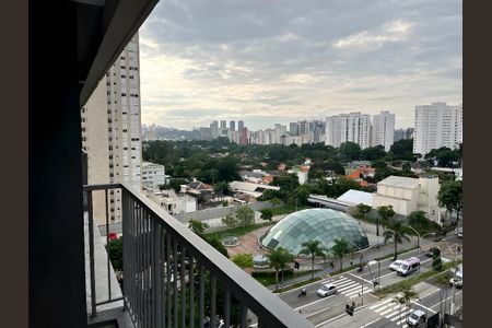 Varanda de apartamento para alugar com 1 quarto, 31m² em Santo Amaro, São Paulo