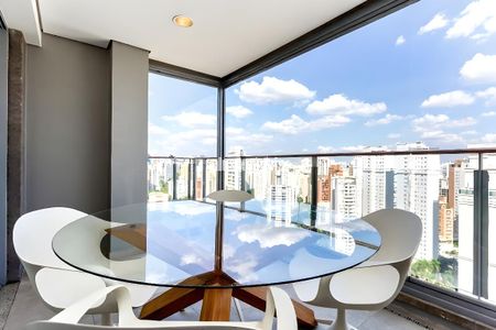 Sacada de apartamento para alugar com 1 quarto, 94m² em Vila Nova Conceição, São Paulo