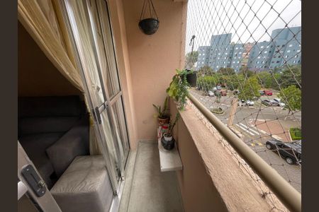Varanda da Sala de apartamento para alugar com 3 quartos, 64m² em Jardim Jaqueline, São Paulo
