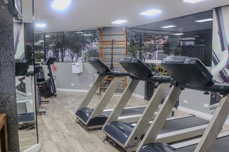 Apartamento à venda com 144m², 2 quartos e 2 vagas Apartamento à venda com 144m², 2 quartos e 2 vagasÁrea comum - Academia