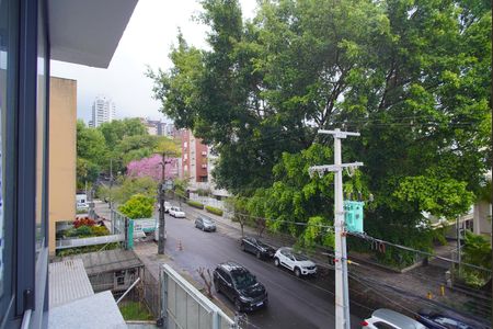 Sala - Vista de apartamento à venda com 2 quartos, 86m² em Auxiliadora, Porto Alegre