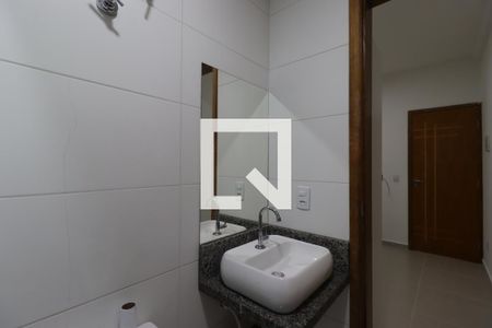 Banheiro Social de apartamento para alugar com 1 quarto, 17m² em Vila Sao Pedro, Santo André