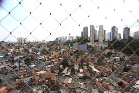 Sala vista de apartamento à venda com 1 quarto, 32m² em Vila Andrade, São Paulo