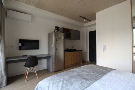 Studio  de kitnet/studio para alugar com 1 quarto, 24m² em Indianópolis, São Paulo