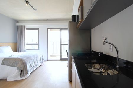 Studio  de kitnet/studio para alugar com 1 quarto, 24m² em Indianópolis, São Paulo