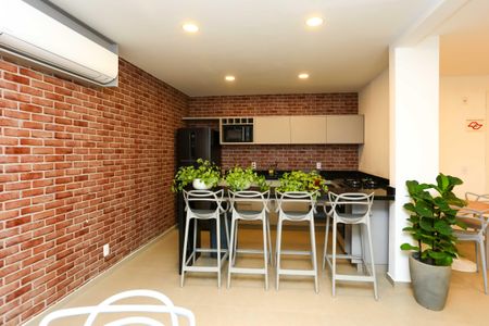 Studio à venda com 26m², 1 quarto e sem vaga Studio à venda com 26m², 1 quarto e sem vagaÁrea comum - Salão de festas