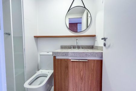 Studio para alugar com 27m², 1 quarto e sem vagaBanheiro