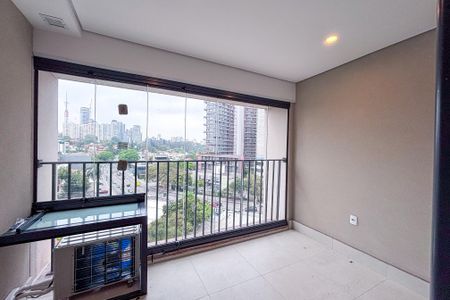 Studio para alugar com 27m², 1 quarto e sem vagaVaranda