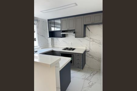 Cozinha de apartamento para alugar com 2 quartos, 38m² em Vila Rio de Janeiro, Guarulhos
