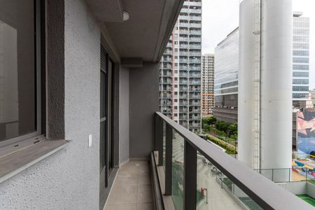 Varanda da Sala de apartamento à venda com 2 quartos, 44m² em Santo Cristo, Rio de Janeiro