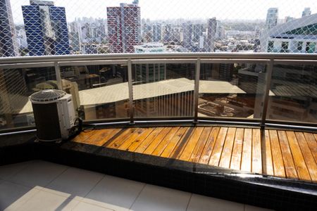 Vista da Sacada de apartamento para alugar com 1 quarto, 52m² em Caminho das Árvores, Salvador