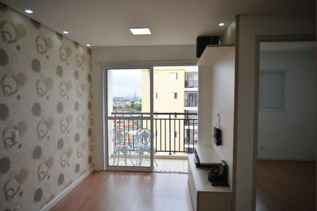 Sala de apartamento para alugar com 2 quartos, 51m² em Jardim Jamaica, Santo André