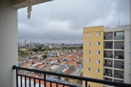 Varanda da Sala de apartamento para alugar com 2 quartos, 51m² em Jardim Jamaica, Santo André