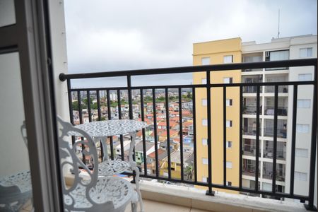 Varanda da Sala de apartamento para alugar com 2 quartos, 51m² em Jardim Jamaica, Santo André
