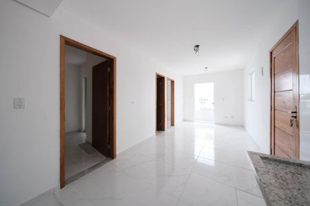 Sala/Cozinha de apartamento à venda com 2 quartos, 42m² em Vila Guilhermina, São Paulo