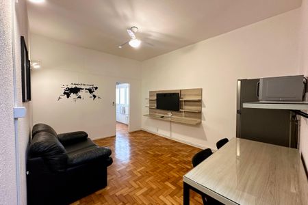 Sala de apartamento para alugar com 1 quarto, 35m² em Flamengo, Rio de Janeiro