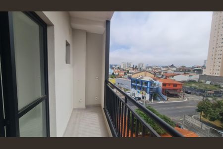 Varanda de kitnet/studio para alugar com 1 quarto, 33m² em Vila Galvão, Guarulhos