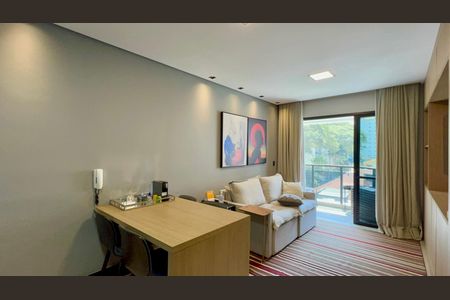 Sala de apartamento para alugar com 1 quarto, 200m² em Jardins, São Paulo