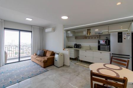 Sala de apartamento à venda com 2 quartos, 69m² em Vila Rosalia, Guarulhos
